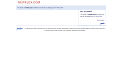 Desktop Screenshot of newflex.com